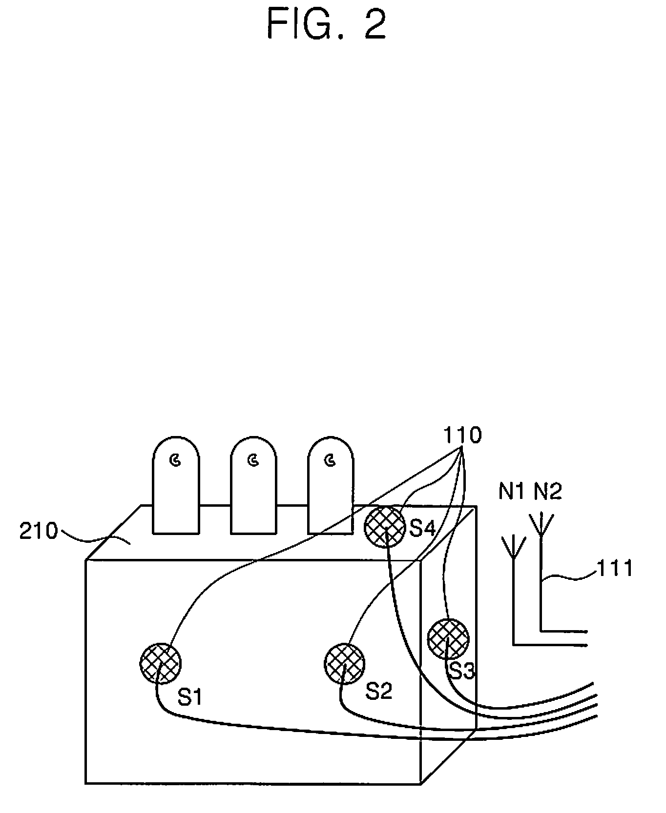 UHF partial discharge and location measuring device for high-voltage power devices