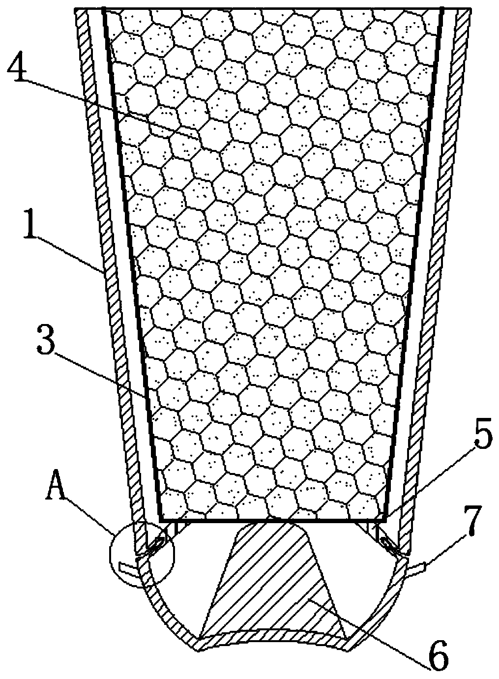 Clivia seed attachment structure and detachment treatment method