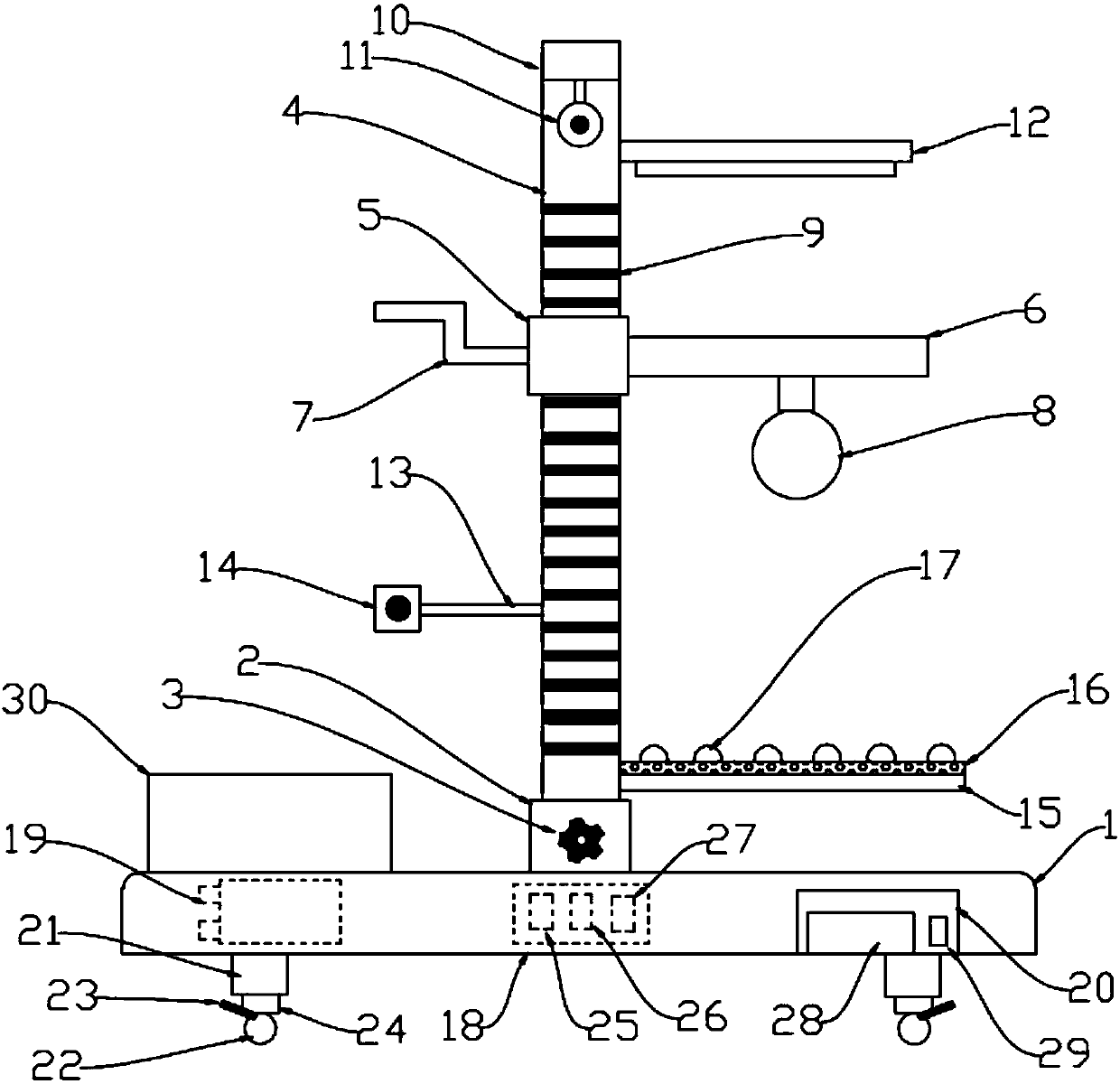 Novel orthopedic nursing frame