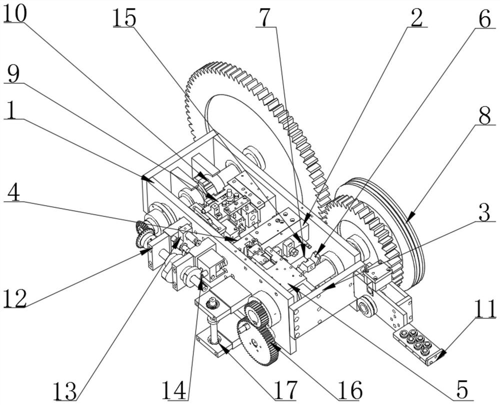 A three-in-one forming machine for connecting rods