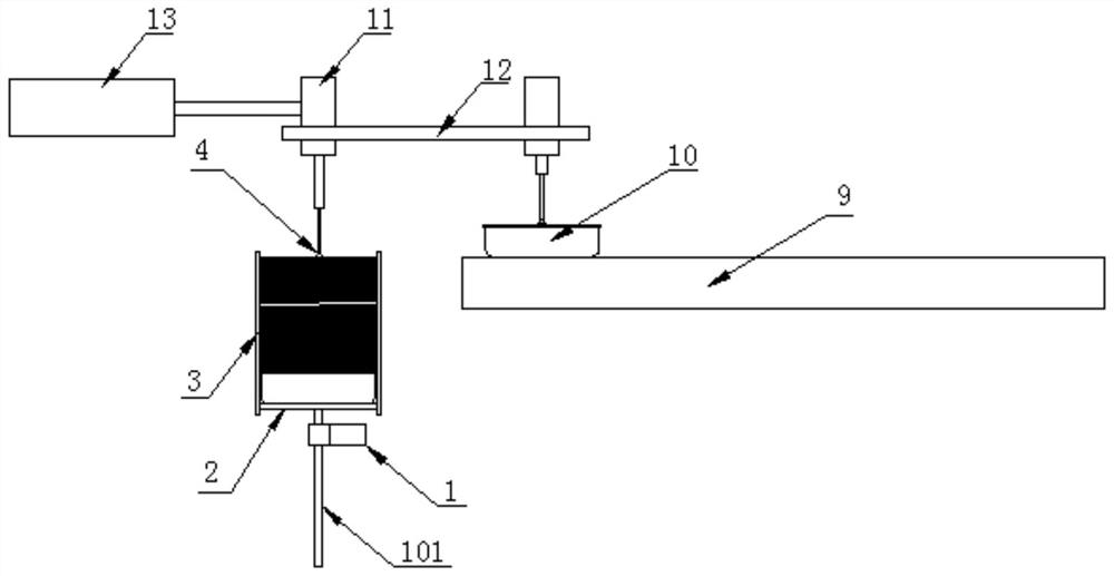 Automatic feeding device for bulk traditional Chinese medicine dispensing medicine boxes