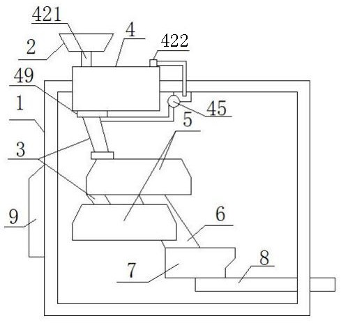 A kind of preparation device and method of hypoglycemic health food