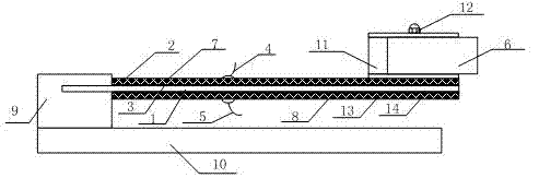 Cantilever-type piezoelectric generator with adjustable base frequency resonant frequency