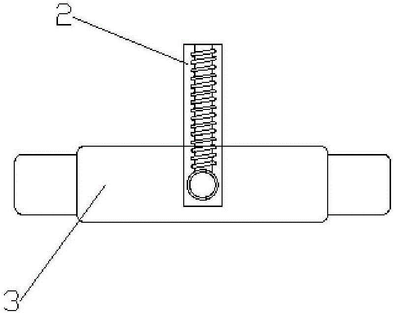 Three-line six-axis suspension fork for vehicle machines