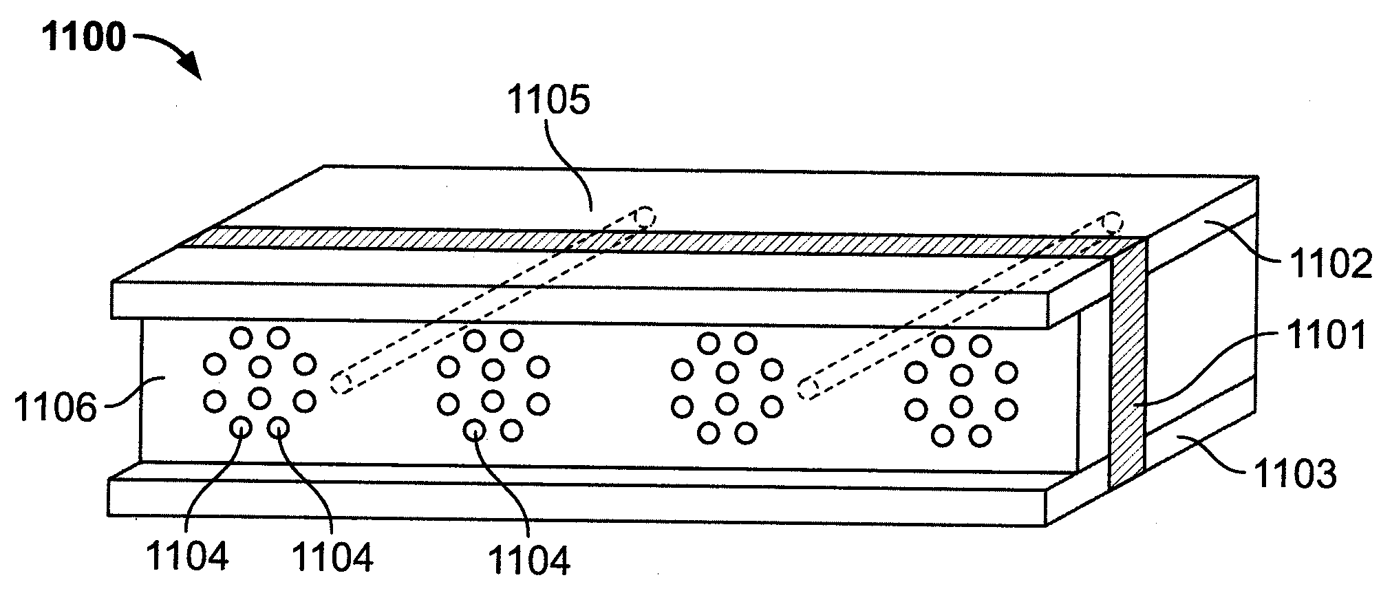 Enclosure for housing a plurality of pixels of a graphical display