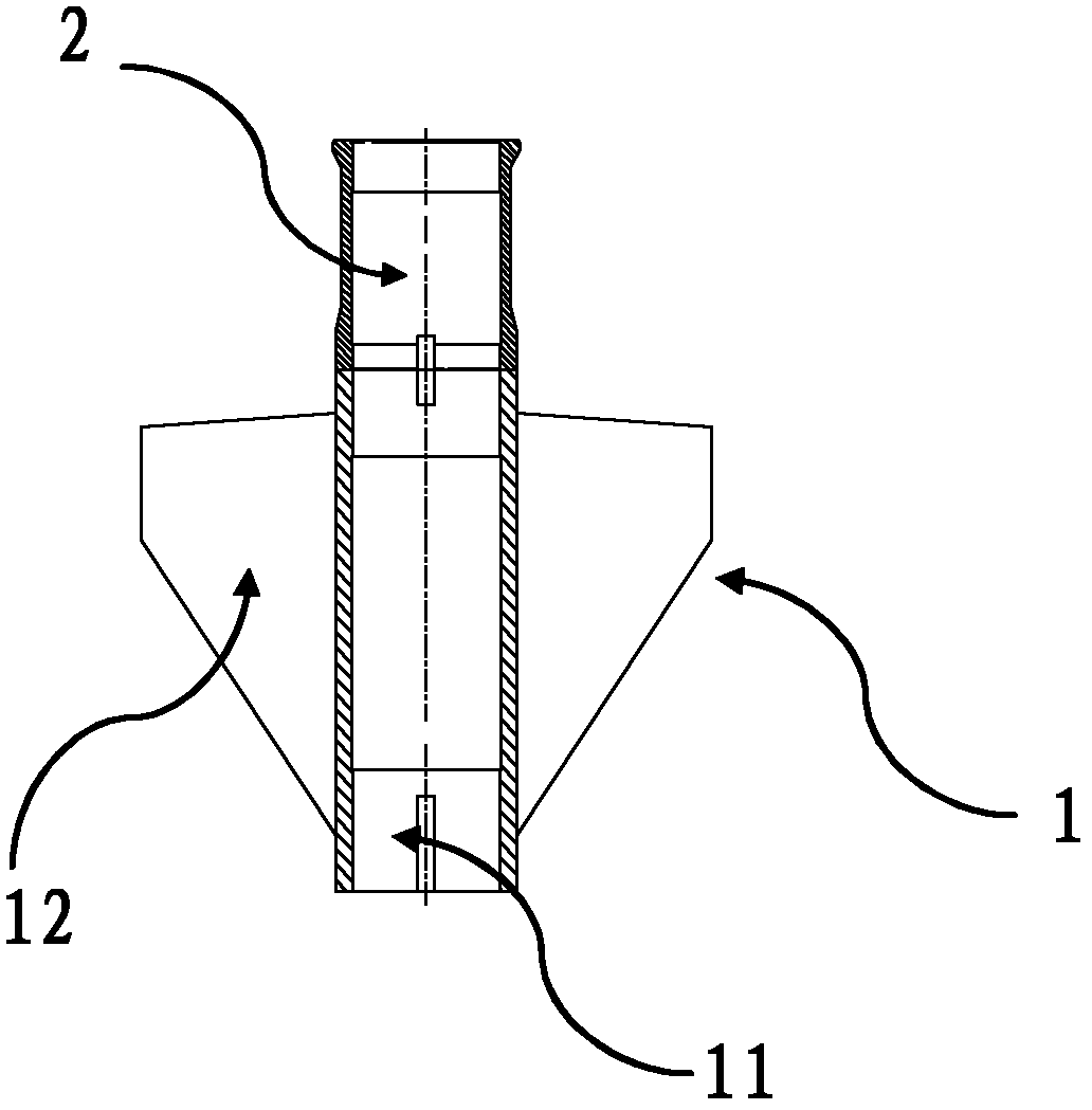 Inducer for containment spraying pump