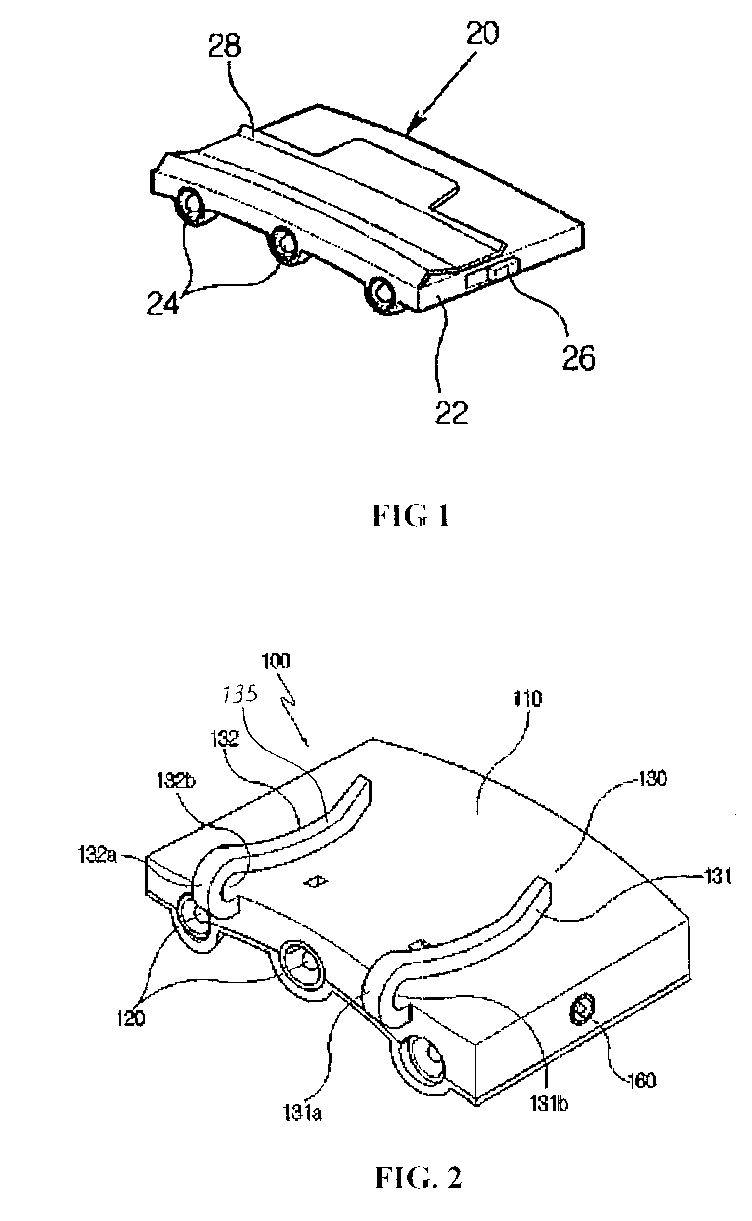 Clip type light detachably coupled with cap