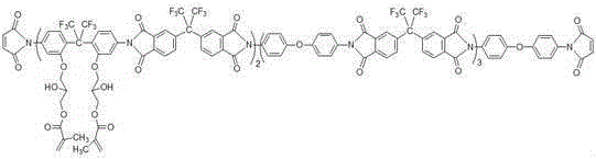 Polyimide oligomer capable of quick photocuring and preparation method and application thereof