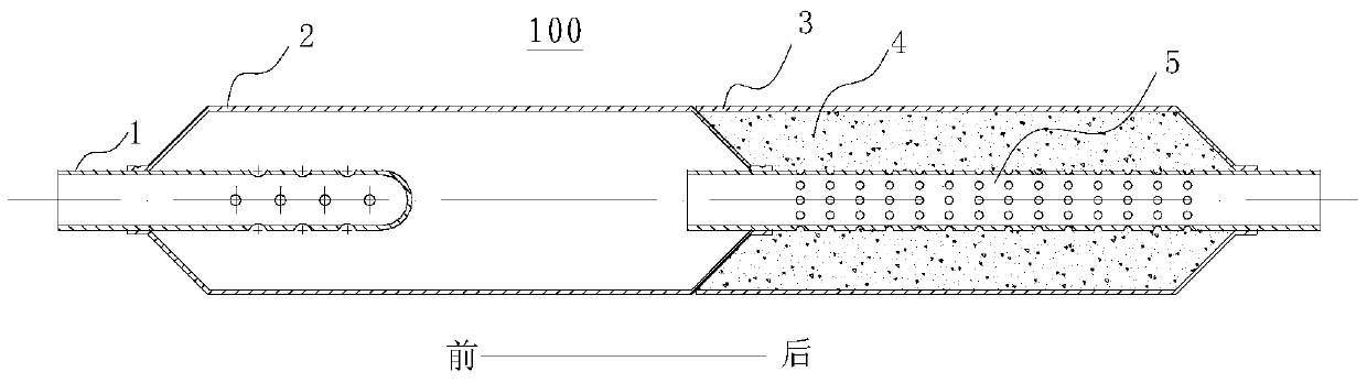 Muffler for air conditioner and air conditioner having same