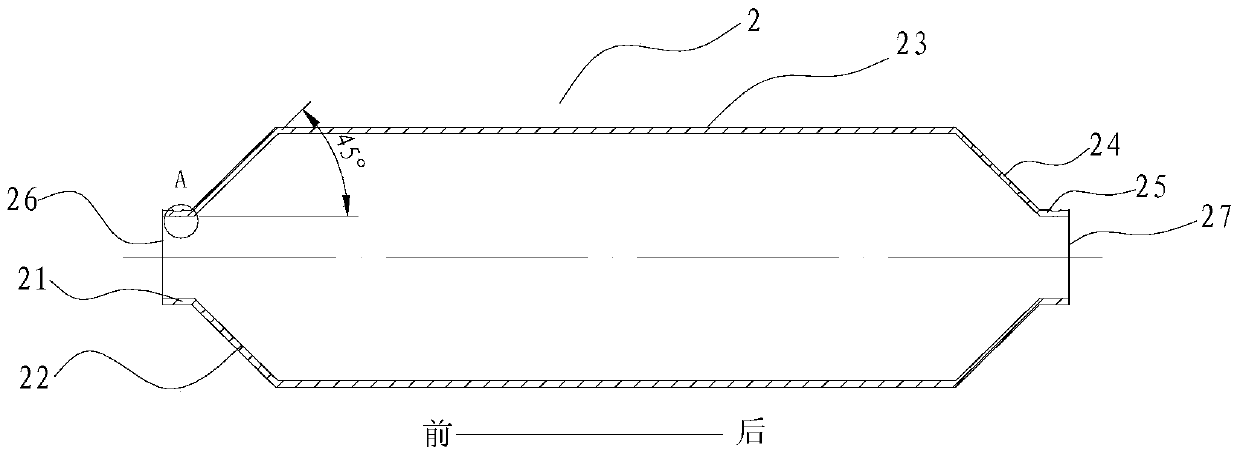 Muffler for air conditioner and air conditioner having same