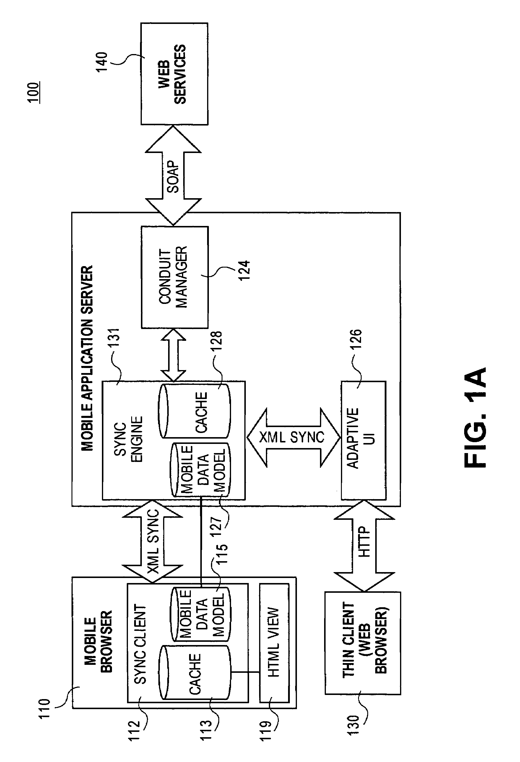 Occasionally-connected application server