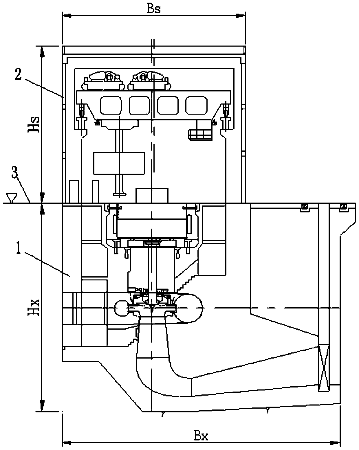 Method for estimating concrete work amount of shore-side workshop of hydropower station