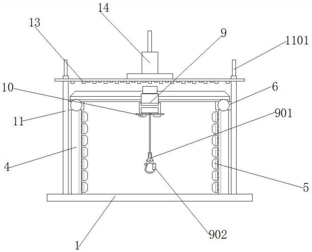 Electric single-beam crane based on Internet of Things technology