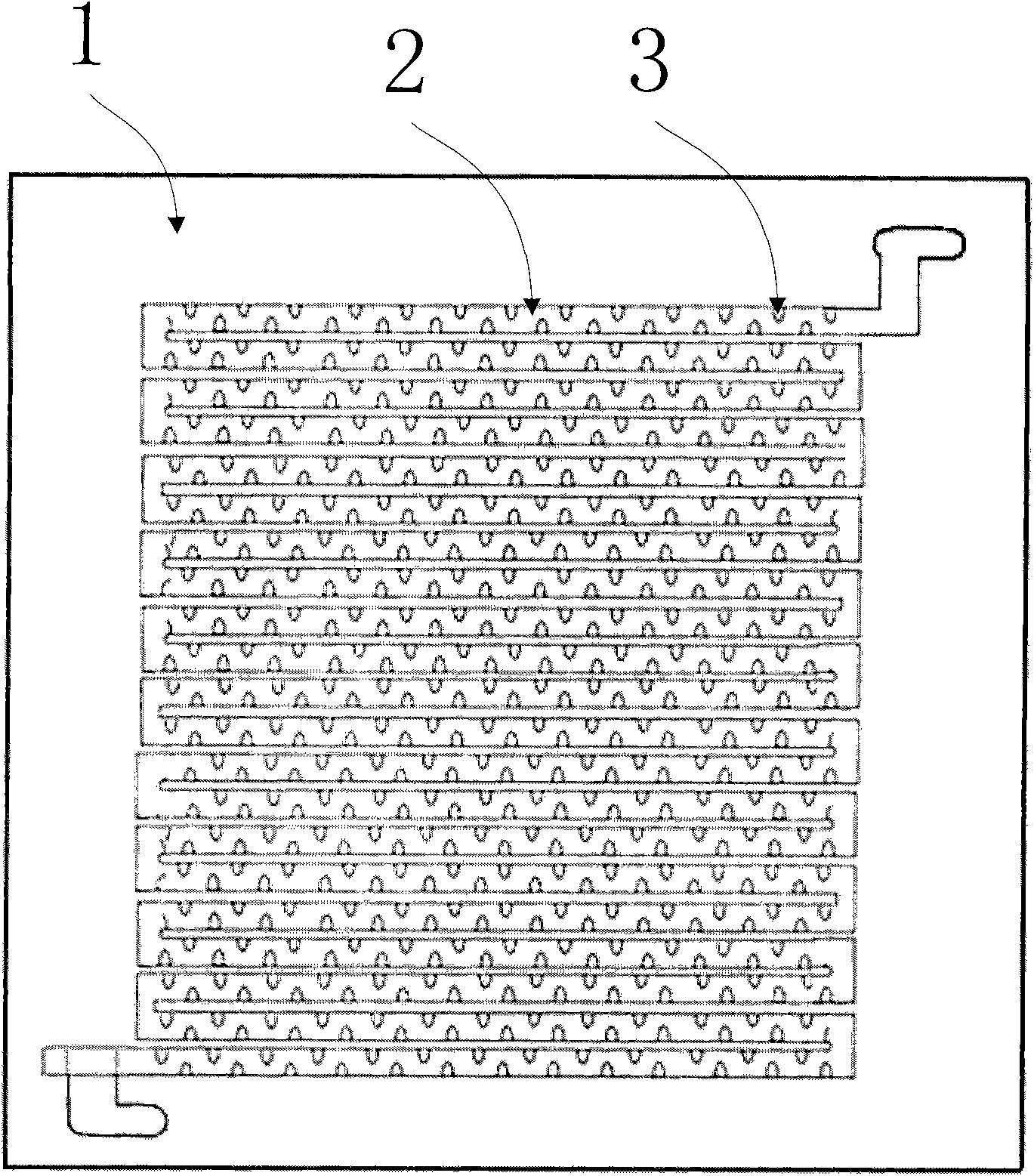 Electrode plate for fuel cell and fuel cell thereof