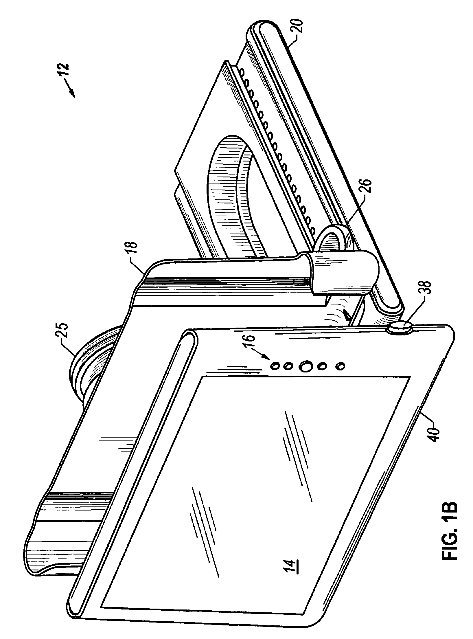 Ultra thin tablet computer battery and docking system