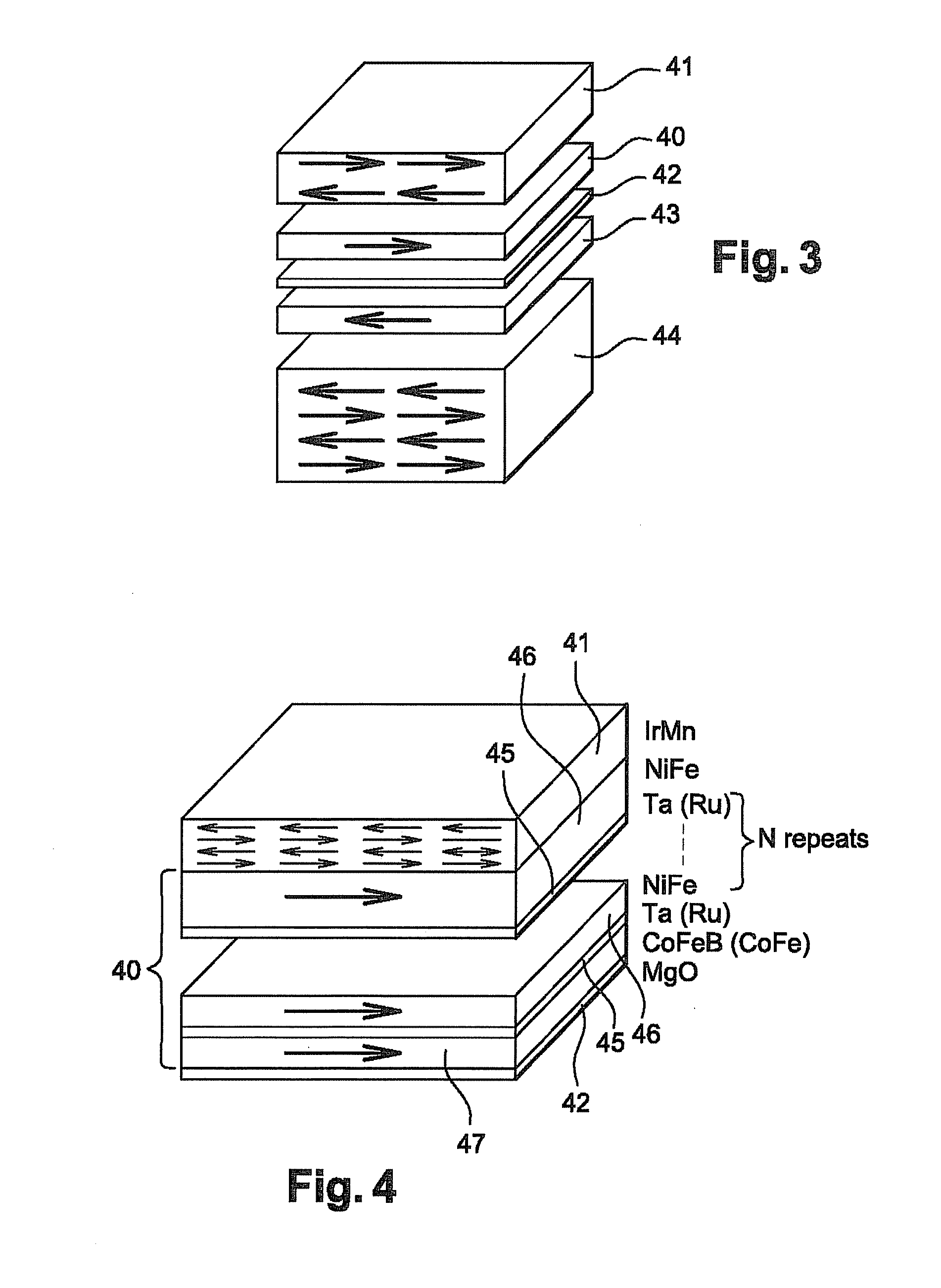 Magnetic element with thermally-assisted writing