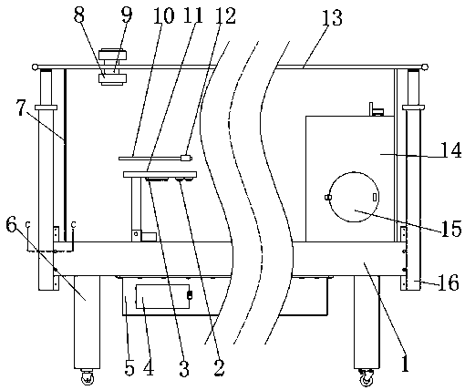 Infection-preventing quarantine device for clinical medicine