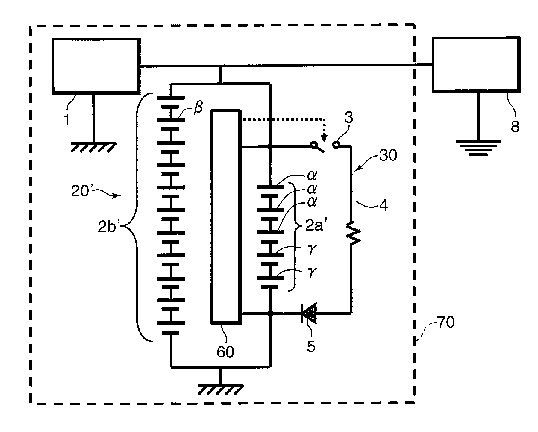 Power supply system and cell assembly control method