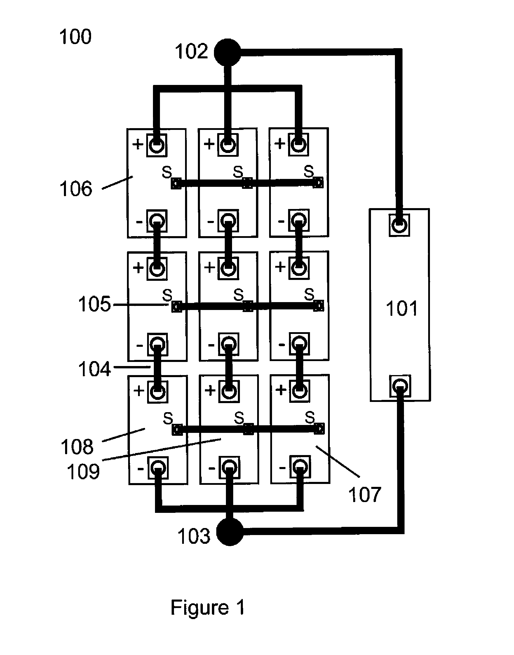 System for Power Balance Monitoring in Batteries