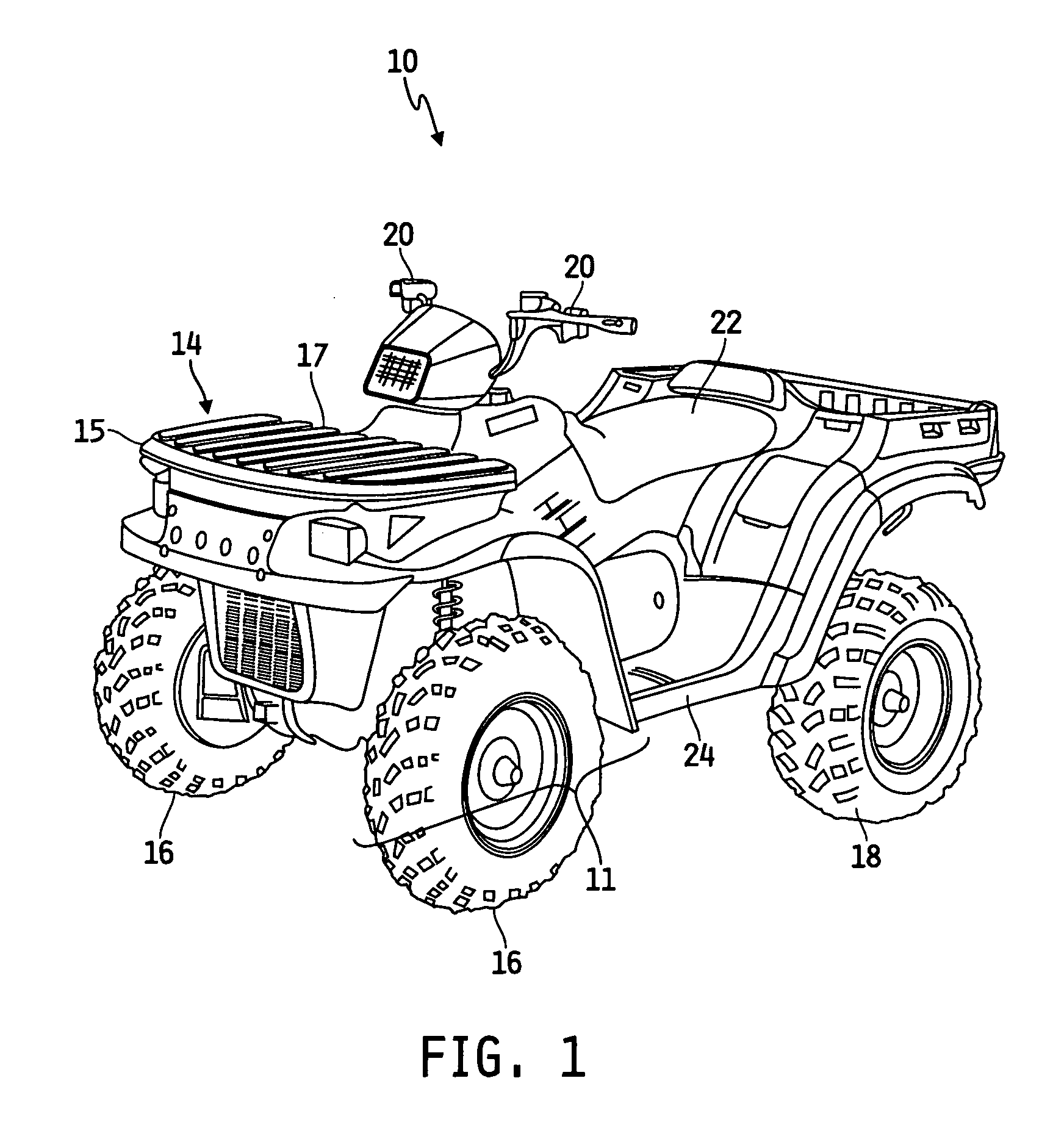 All-terrain vehicle storage box