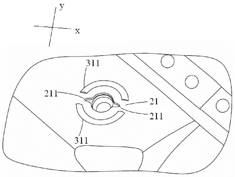 Vehicle and its subframe mounting point structure