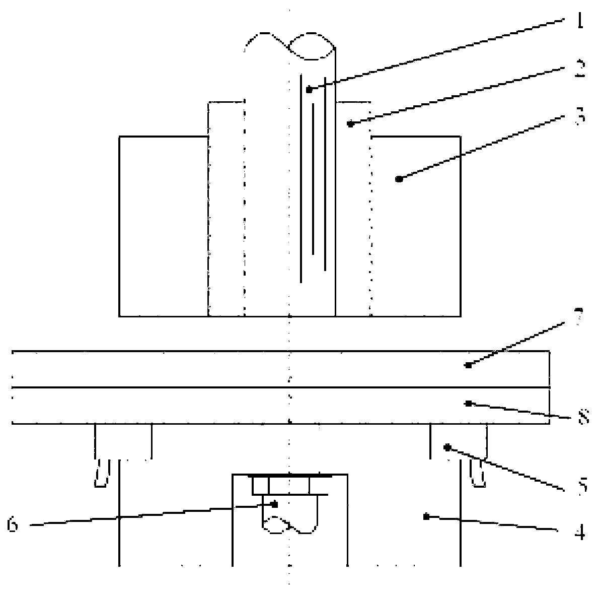 Agitating friction spot welding device and method for dissimilar metal