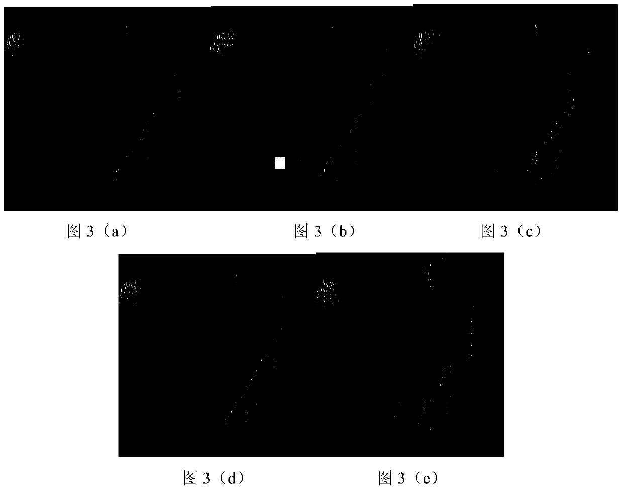 Thick cloud remote sensing removal method and device