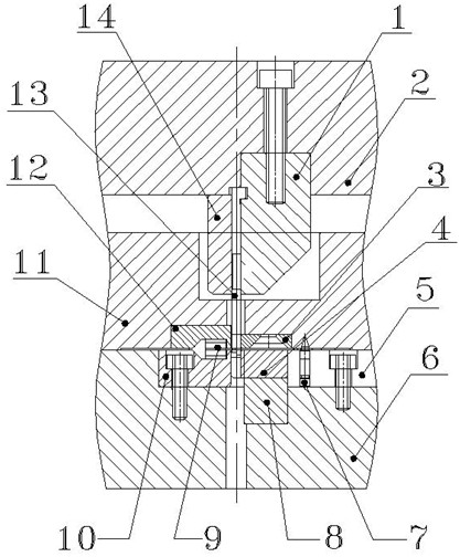 Automatic alignment bar shearing top knife component