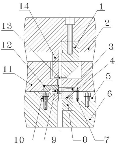 Automatic alignment bar shearing top knife component