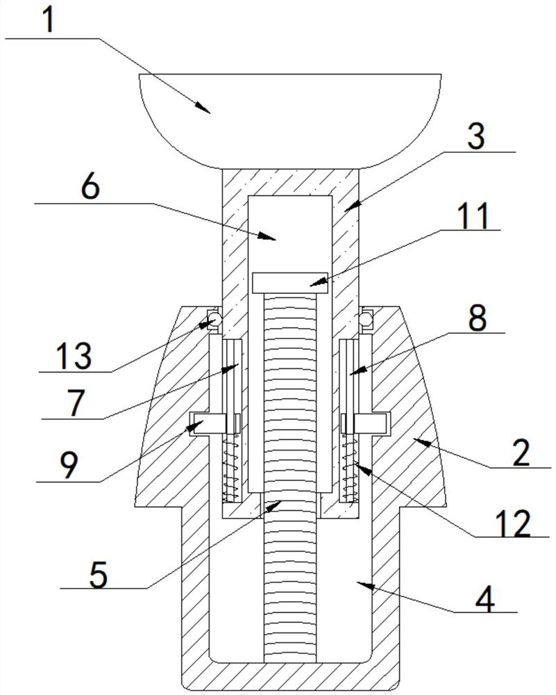 Diabolo ball structure