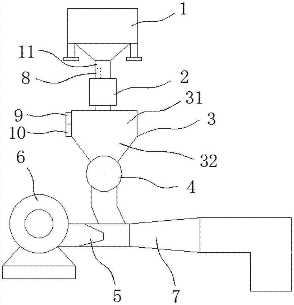 A filling system capable of automatically adjusting humidity