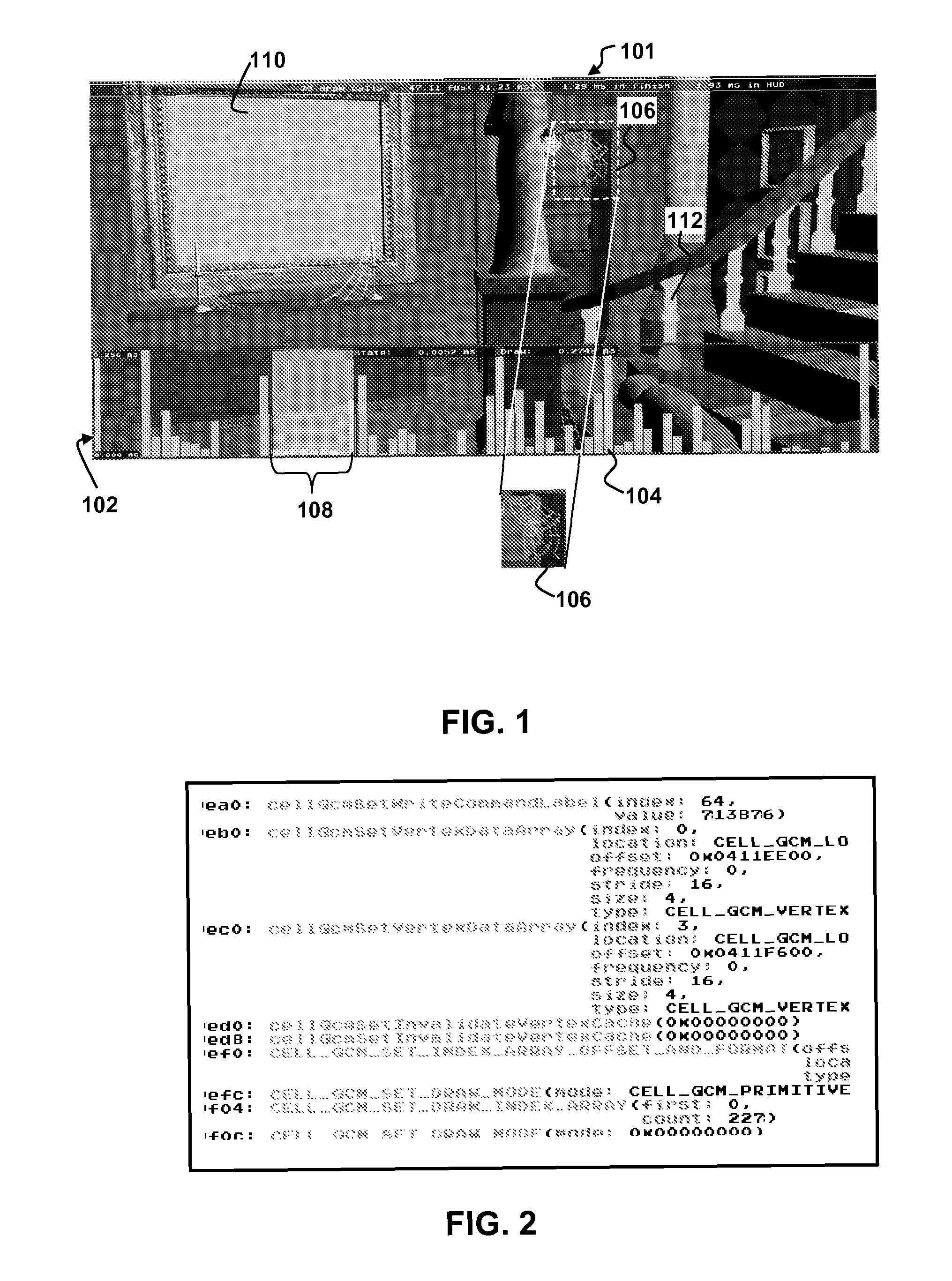 Heads-up-display software development tool for analyzing and optimizing computer software