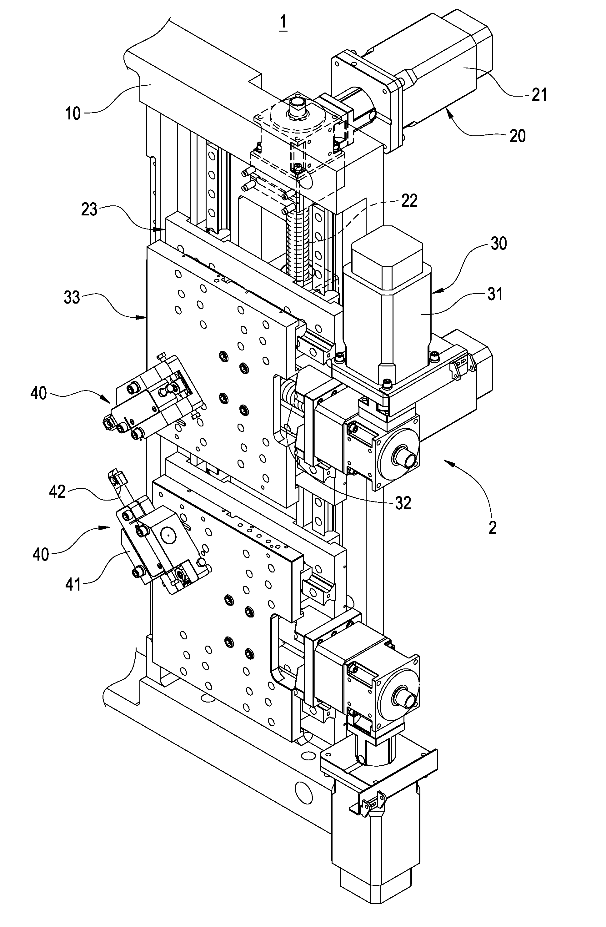 Abutting apparatus of spring configuration machine