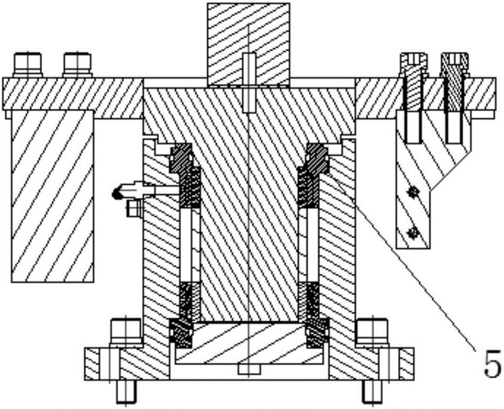 Switching mechanism for butt-jointing crossing rails and switching method thereof