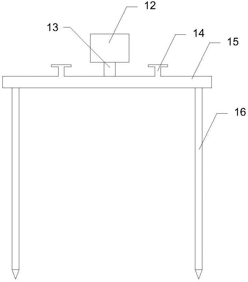 Device of efficient mining of tree stump and tree root