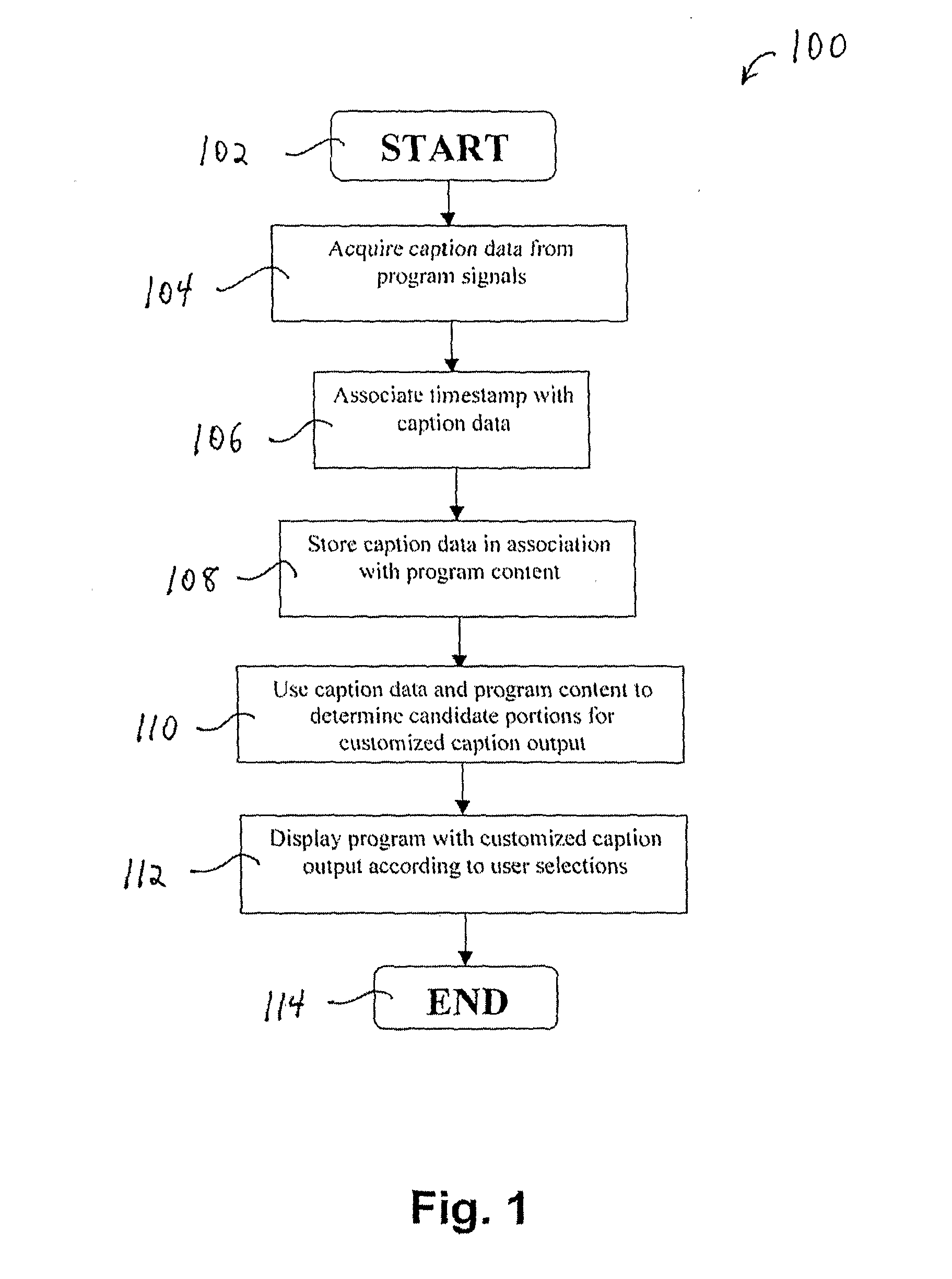 System and method for closed captioning