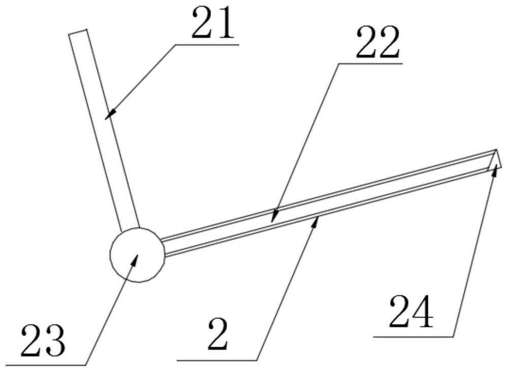 Contact type probe of three-coordinate measuring machine