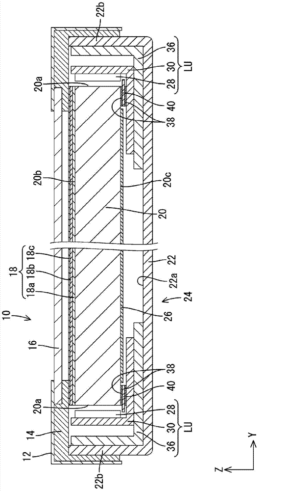 Illumination device, display device, and television reception device