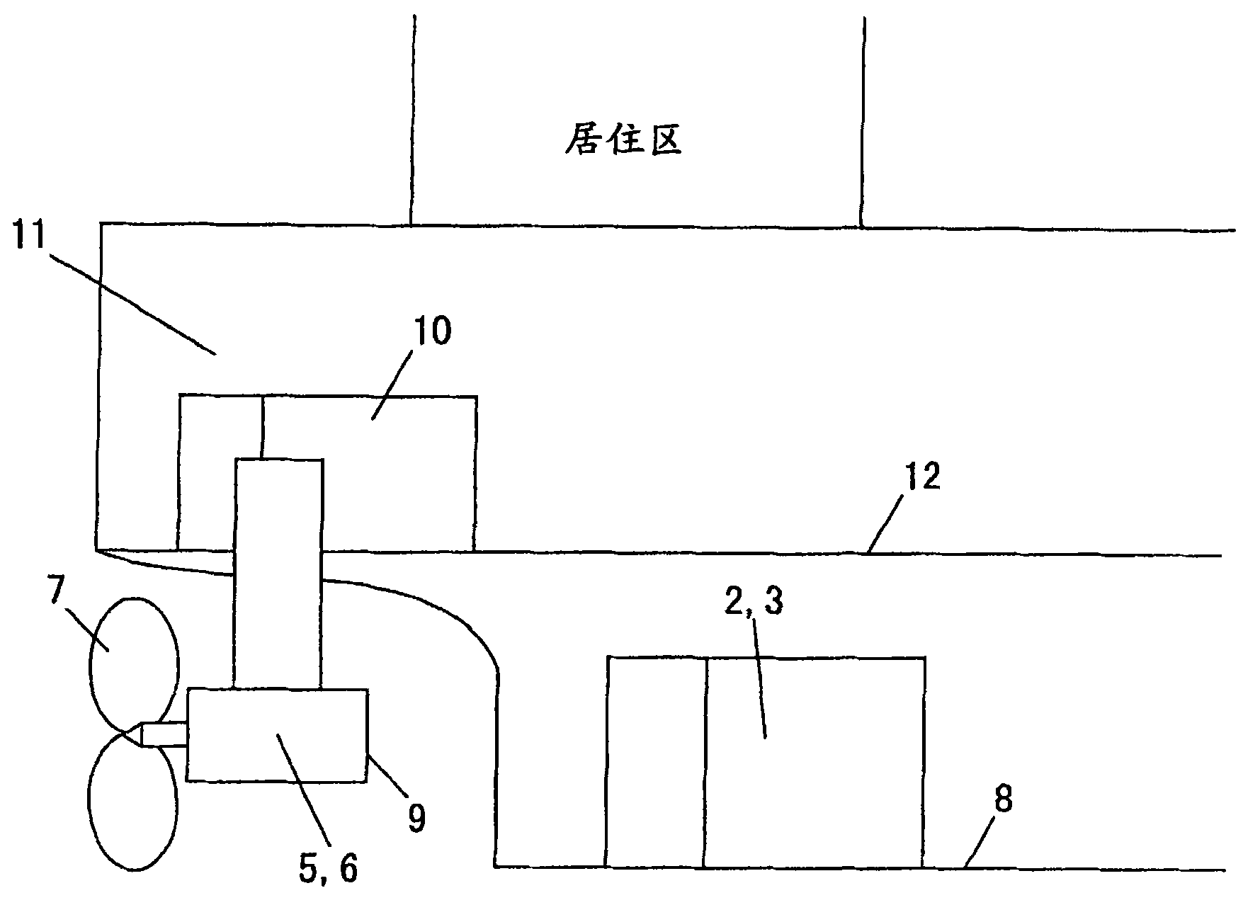 Electric propulsion system for ships