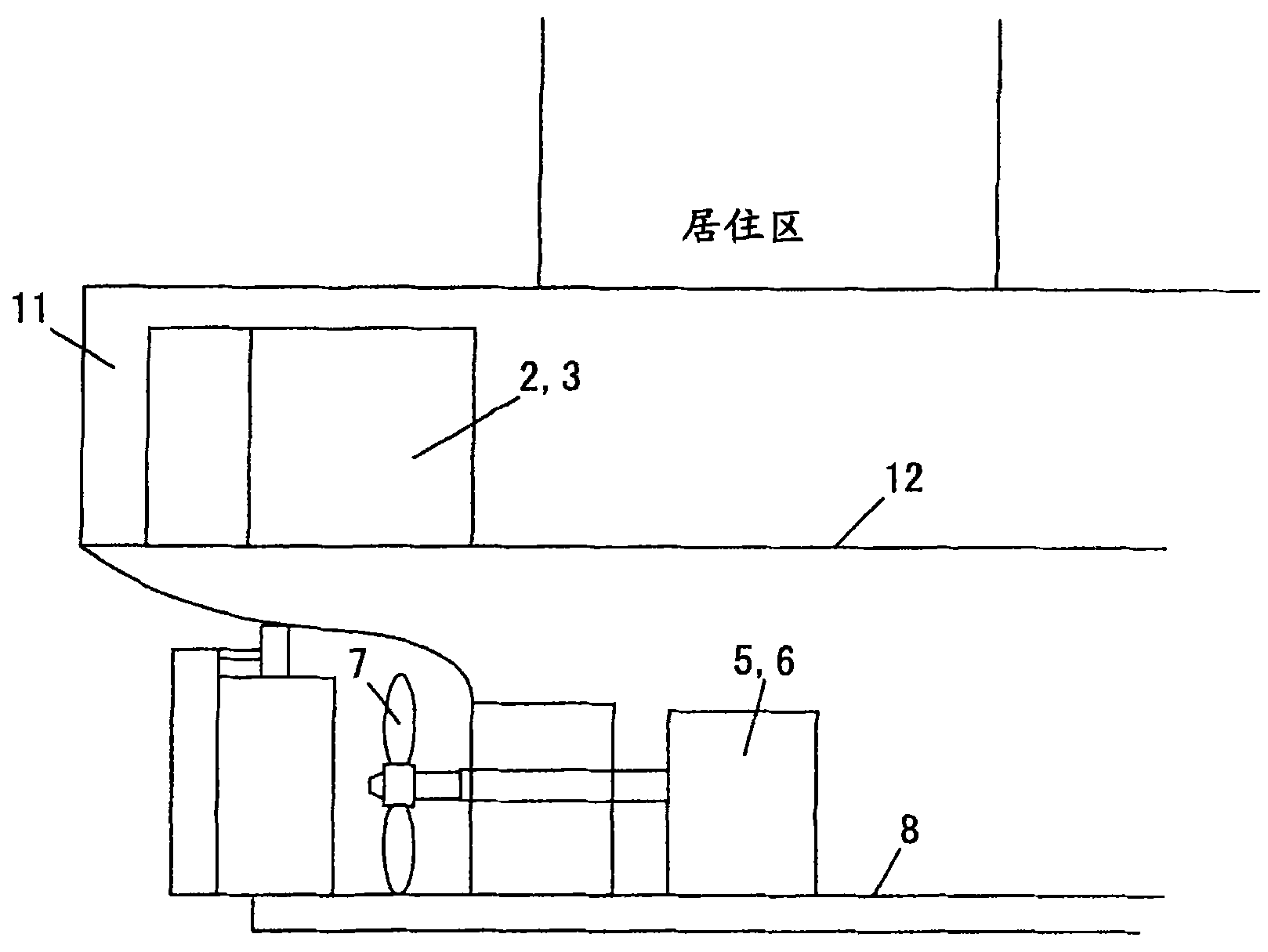 Electric propulsion system for ships