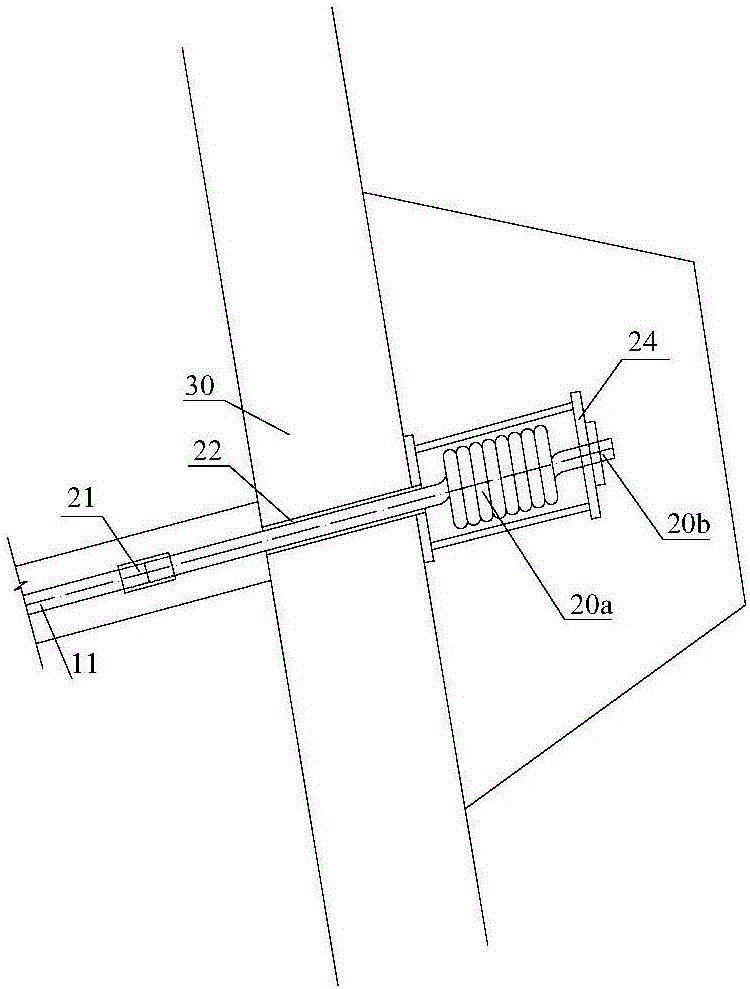 Anti-seismic energy-dissipation structure for anchor rod