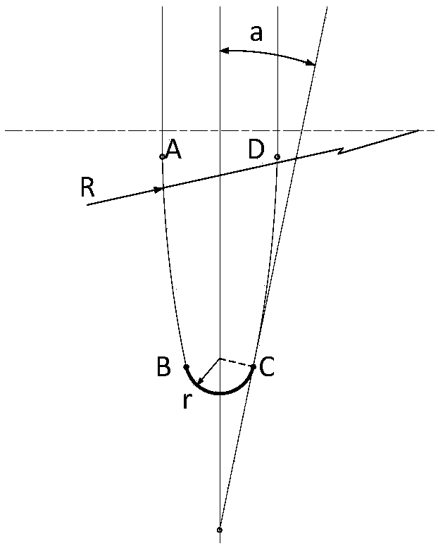 Customizing method of drum-taper-shaped ball-end milling cutter