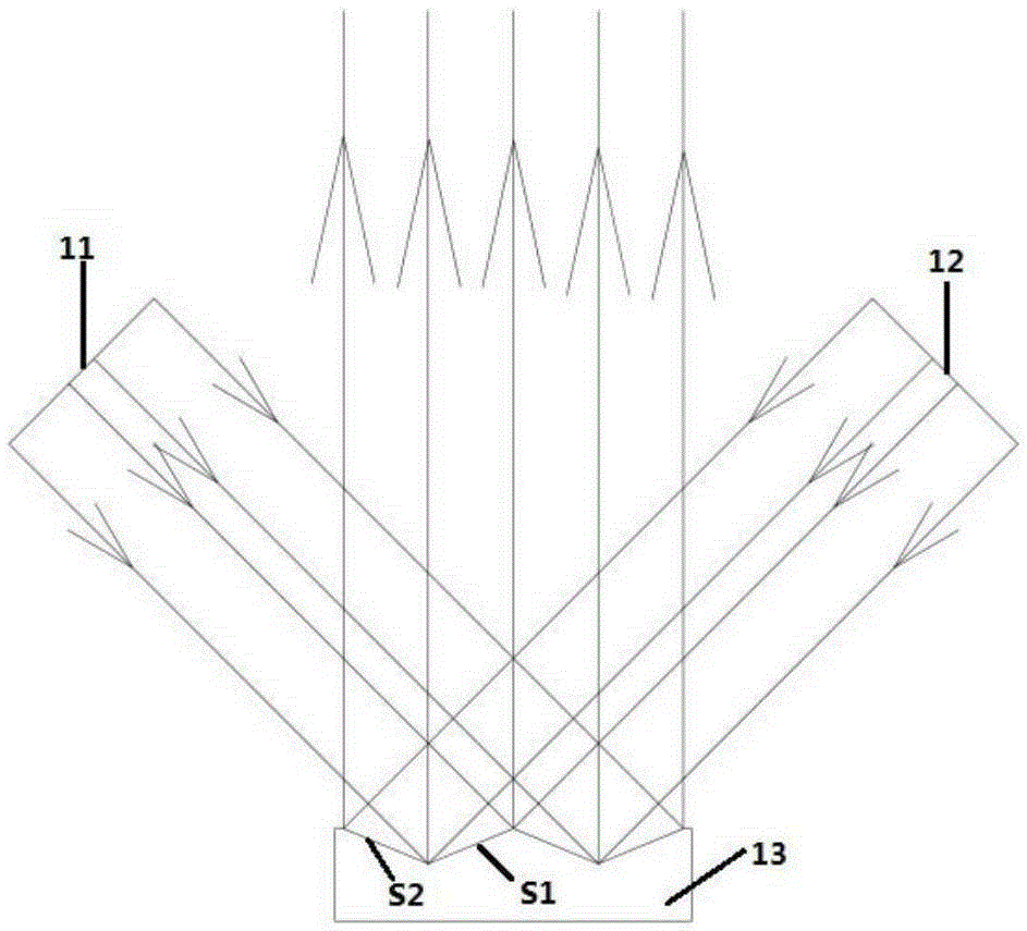 Light beam combining system and projection apparatus therefor