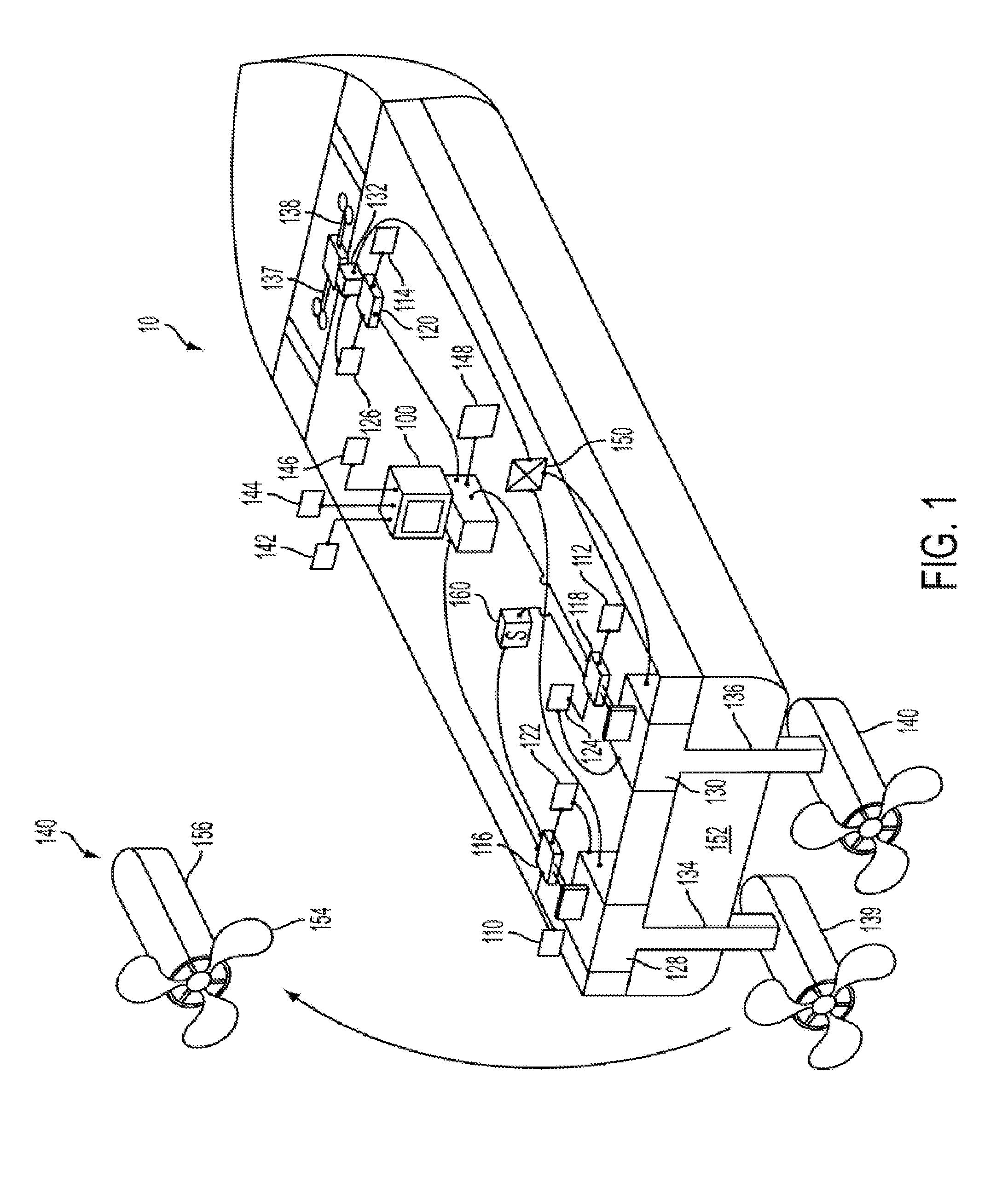 System and method for dynamic energy recovery in marine propulsion