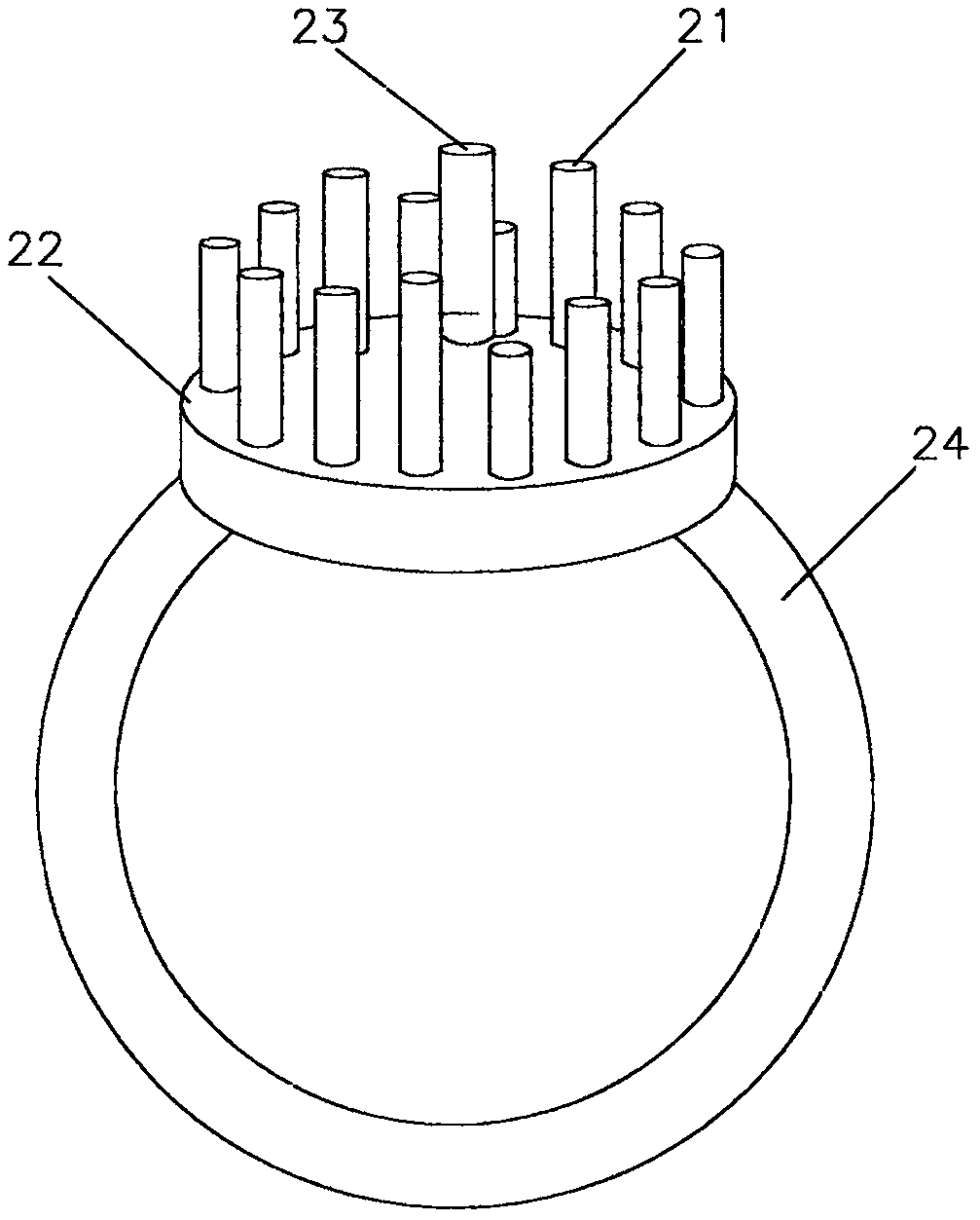 Three-dimensional code bolt wall core lock