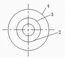 Tubular/cylindrical mud residue internal reflux mud-water high-efficiency separation device