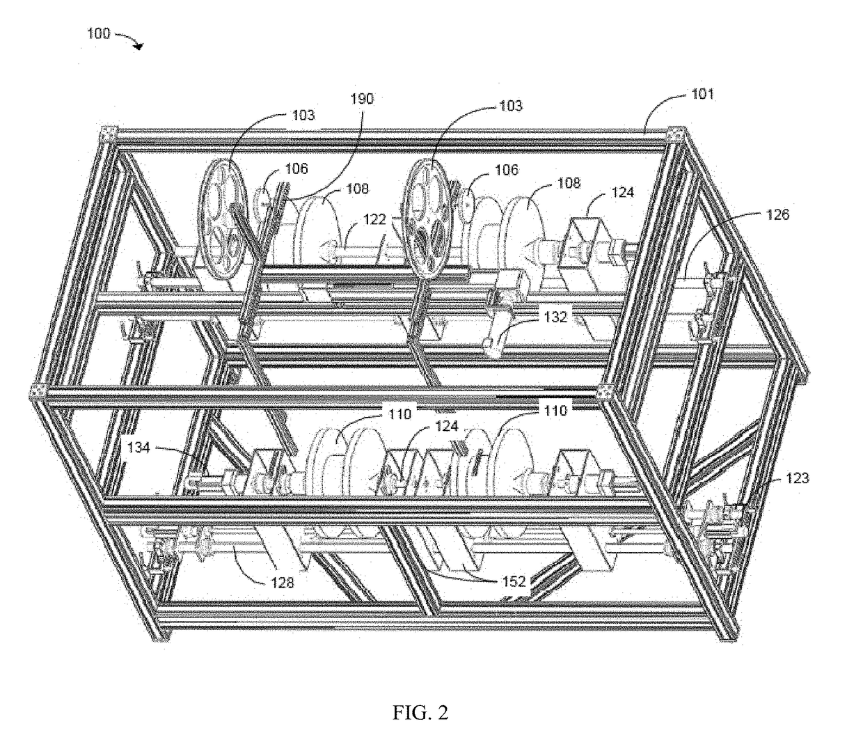 Linear media handling system and devices produced using the same