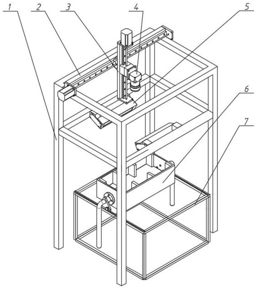 Image acquisition device for refractory materials based on machine vision