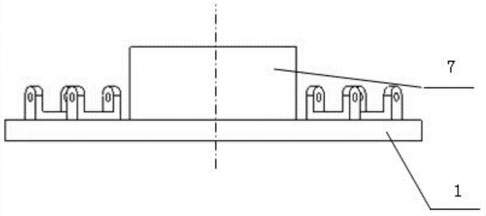 Six-dimensional force transducer calibration device