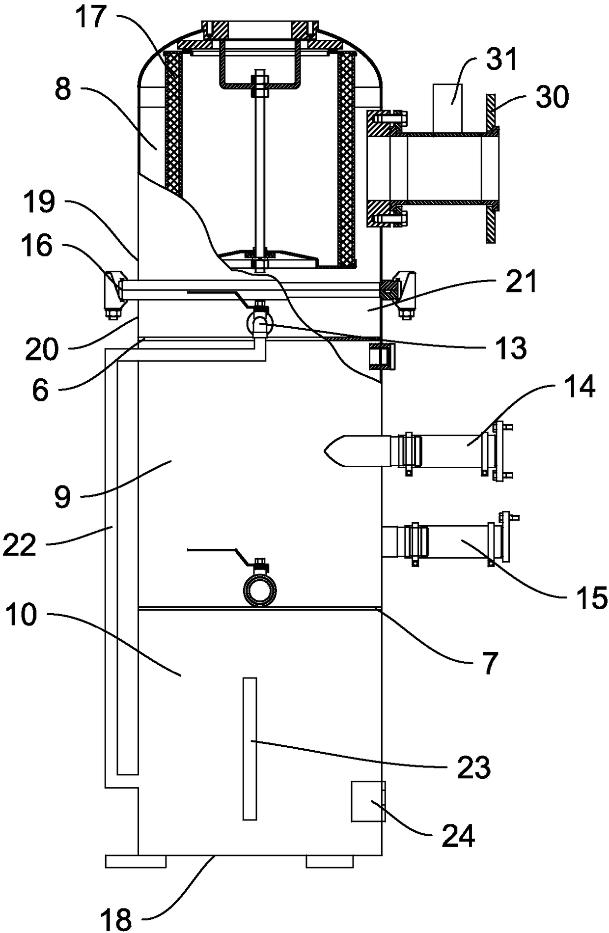 Sliding valve vacuum pump